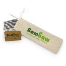 Bambaw Stainless Steel Straws x 6 